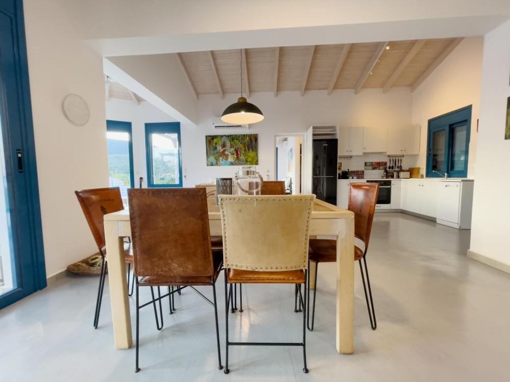 Zidanos Luxurious Sea Front Villa Marandokhórion 外观 照片