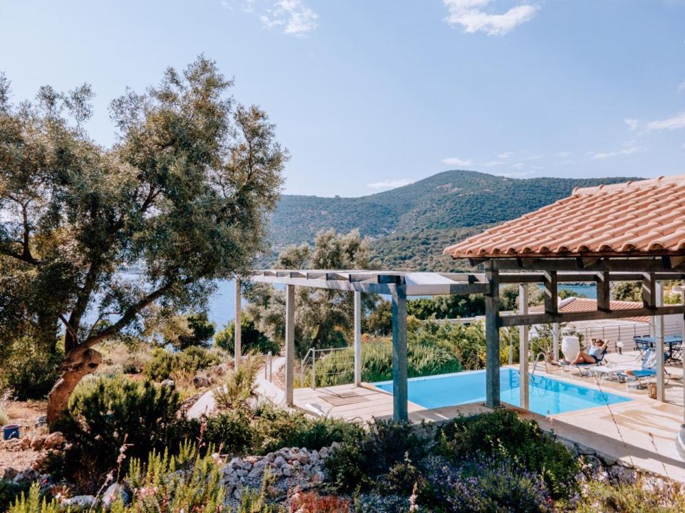 Zidanos Luxurious Sea Front Villa Marandokhórion 外观 照片