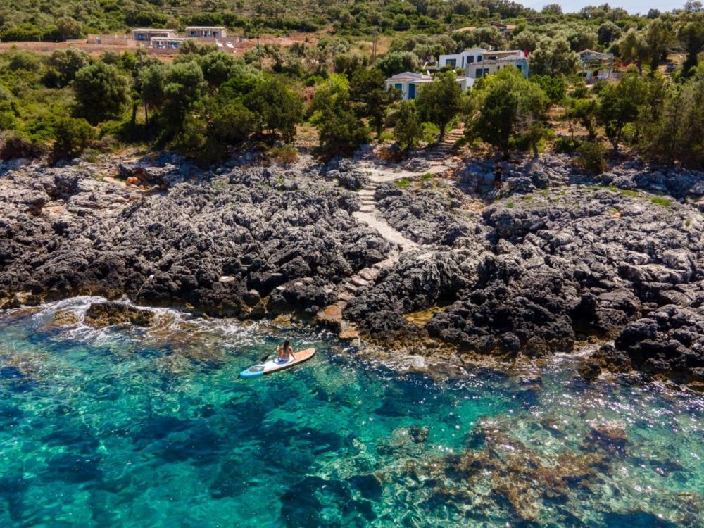 Zidanos Luxurious Sea Front Villa Marandokhórion 外观 照片