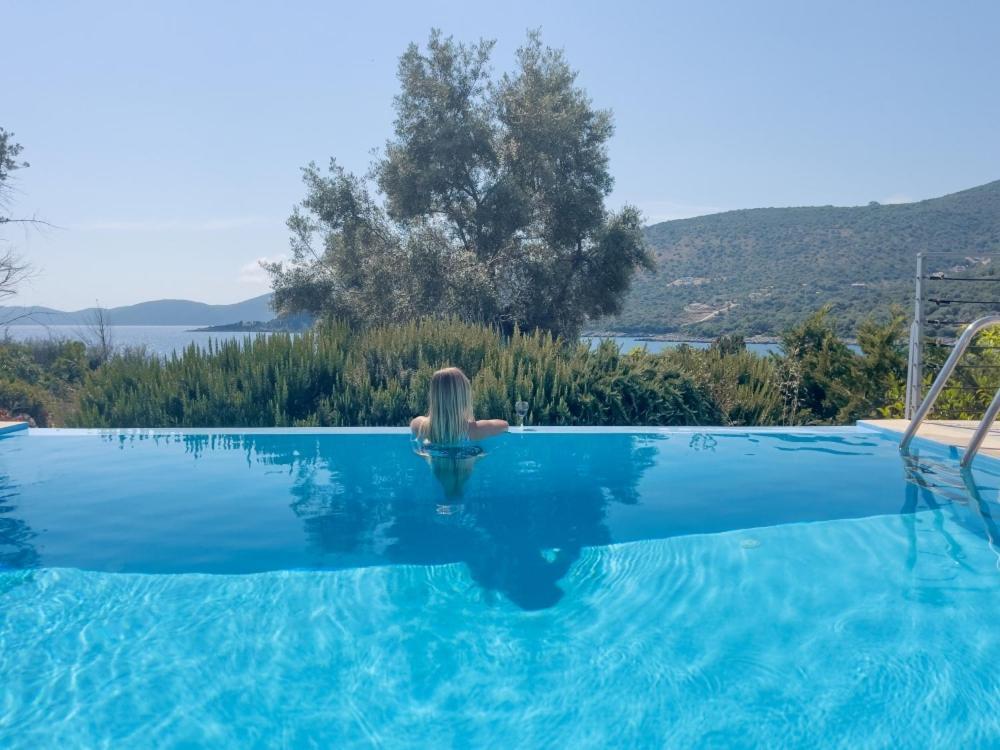 Zidanos Luxurious Sea Front Villa Marandokhórion 外观 照片