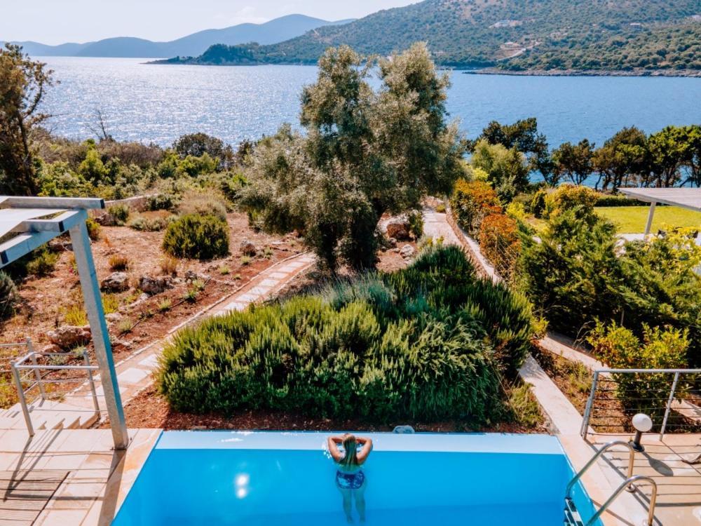 Zidanos Luxurious Sea Front Villa Marandokhórion 外观 照片