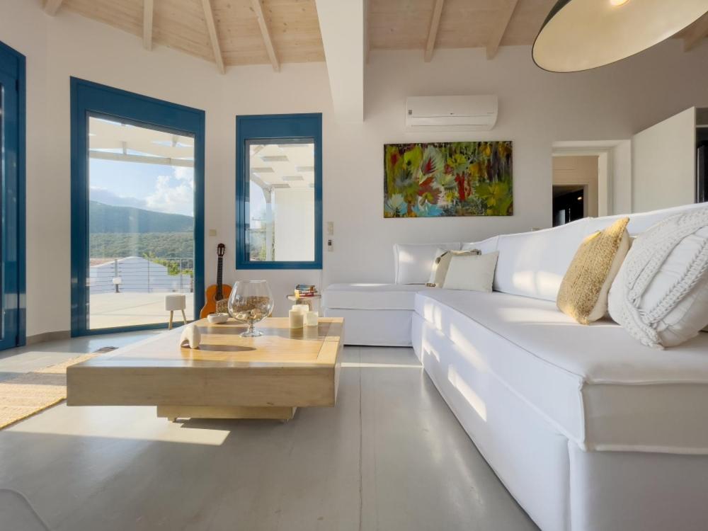 Zidanos Luxurious Sea Front Villa Marandokhórion 外观 照片