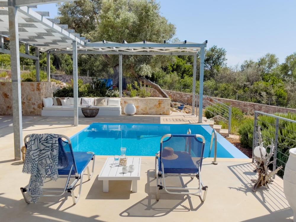 Zidanos Luxurious Sea Front Villa Marandokhórion 外观 照片