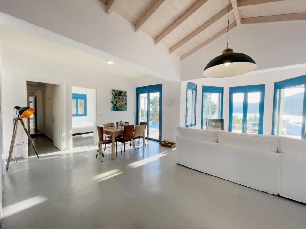 Zidanos Luxurious Sea Front Villa Marandokhórion 外观 照片
